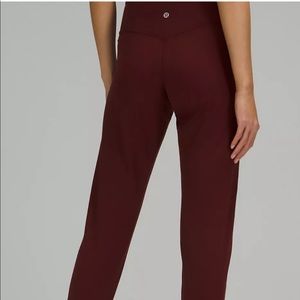 Lululemon Align Jogger SIZE 10, Red Merlot